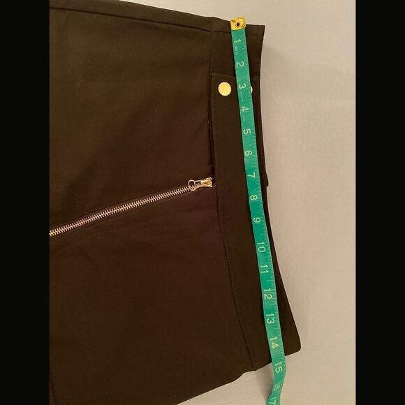 KAXI NEW Black zip up mini skirt - Picture 9 of 13